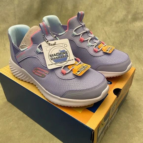 Skechers Girl's Bounder-Simple Cute Sneaker - Picture 1 of 9